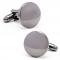 Gunmetal Round Cufflinks.jpg